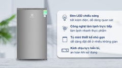 Tủ lạnh Electrolux EUM0930AD (94 lít)