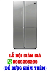 Tủ lạnh Sharp Inverter 572 lít SJ-FXP650VG-SL