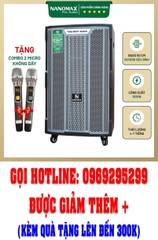 Loa di động Nanomax X-2000 (Bass 40cm/ 1100w)