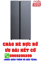 Tủ Lạnh Aqua Inverter 569 Lít AQR-S633XA(SL)
