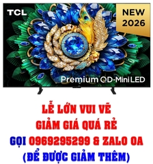Google Tivi TCL QD-Mini LED 4K 65 Inch 65A400M