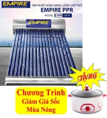MÁY NĂNG LƯỢNG MẶT TRỜI 190 LÍT PPR E-PPR 1819