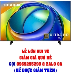 Smart Tivi Toshiba AI 4K 55 inch 55C350RP
