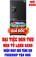 Tủ lạnh Panasonic Inverter 525 Lít Multi Door NR-XZ590CWKV