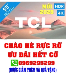 Tivi Khung Tranh NXTFRAME TCL 55 inch 55A300 Pro