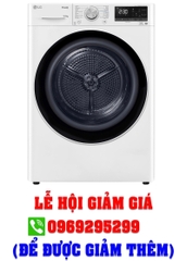 Máy sấy quần áo LG Inverter 10.5 kg DVHP50W (Sấy bơm nhiệt)