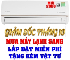 Máy lạnh Sharp Inverter 1.5 HP AH-X13CEW