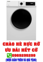 Máy sấy quần áo TOSHIBA 7Kg TD-H80SEV (WK) (Sấy thông hơi)