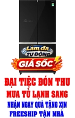 Tủ lạnh Hitachi inverter R-WB640VGV0 GBK (569 lít)