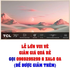 Tivi Khung Tranh NXTFRAME TCL 75 inch 75A300 Pro