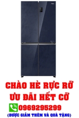 Tủ Lạnh Aqua Inverter 469 Lít AQR-M560XA(GL)