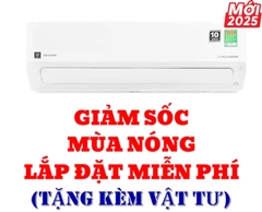 Máy lạnh Sharp Inverter 2.5 HP AH-XP24CMW