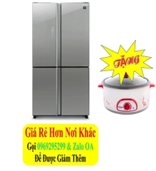 Tủ lạnh Sharp Inverter 572 lít SJ-FXP650VG-SL