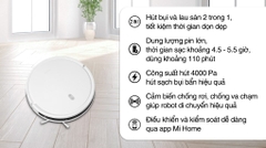 Robot hút bụi lau nhà Xiaomi Vacuum E10