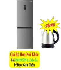 Tủ lạnh Sharp Inverter 323 lít SJ-BF330V-SL