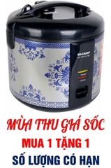 Nồi cơm điện Sharp 1.8L KS-19TJV-BC