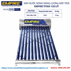 Máy nước nóng năng lượng mặt trời EMPIRE 130 lít - TT1213