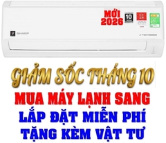 Máy lạnh Sharp Inverter 1 HP AH-XP10DSW