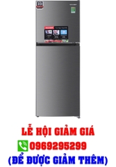 Tủ lạnh Sharp Inverter 197 lít SJ-X215V-SL