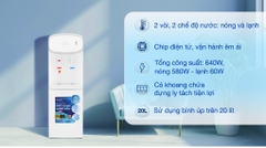 Cây nước uống nóng lạnh Hòa Phát HTL236