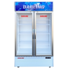 TỦ MÁT 2 CÁNH DARLING ĐÈN LED 630L DL-7000A2