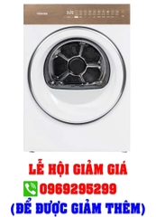 Máy sấy bơm nhiệt Toshiba 8 kg TD-T37BS90HWV(WT)