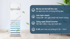 Máy lạnh tủ đứng LG Inverter 5Hp ZPNQ48LT3A0 (3 Pha)