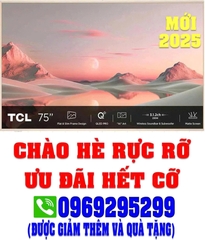 Tivi Khung Tranh NXTFRAME TCL 75 inch 75A300 Pro
