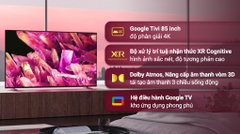 Google Tivi Sony 4K 85 inch XR-85X90K