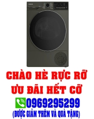 Máy sấy quần áo Hitachi Inverter 10 kg TD-100XFVEM ( Sấy bơm nhiệt )