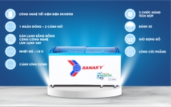Tủ đông Sanaky Inverter 680 lít VH-6899K3