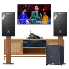 Trọn Bộ Karaoke Nghe Nhạc JBL BC-94GD (JBL MTS10, Crown T5, BIK BPR 8600, BKSound Sw612B, BIK BJ U500)