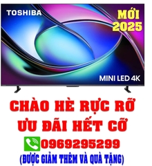 Smart Tivi Mini LED Toshiba AI 4K 55 Inch 55Z670RP