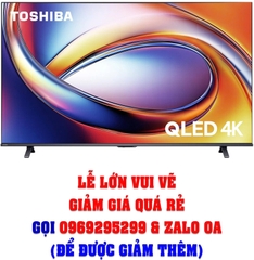 Smart Tivi QLED Toshiba AI 4K 43 Inch 43M450RP