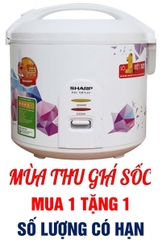 Nồi cơm điện Sharp 1.8 lít KS-18TJV
