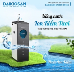 Máy lọc nước ion kiềm tươi Daikiosan DN104