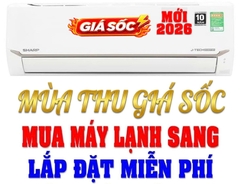 Máy lạnh Sharp Inverter 1.5 HP AH-X13CEW