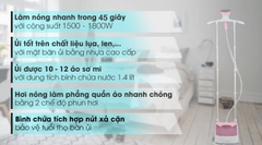 Bàn ủi hơi nước đứng Philips GC485 1800W