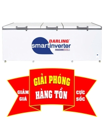 Tủ Đông 3 Cánh Darling 3 chế độ tuỳ chỉnh 1400 Lít Smart Inverter DMF-1279ASI