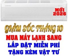 Máy Lạnh Samsung Bespoke AI WindFree Inverter 1 HP AR60H10D1MW