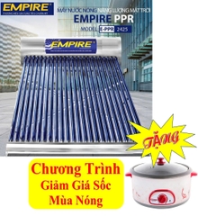MÁY NĂNG LƯỢNG MẶT TRỜI 250 LÍT PPR E-PPR 2425