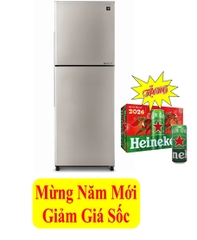 Tủ lạnh Sharp Inverter 330 lít SJ-XP352AE-SL