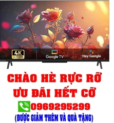 Google TV COOCAA 4K 55 Inch 55Y68