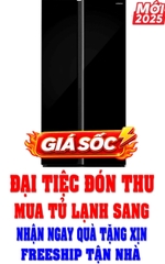 Tủ lạnh Hitachi Inverter 656 lít HRSN9713ESGBKVN