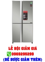 Tủ lạnh Sharp Inverter 525 lít SJ-FX610V-SL