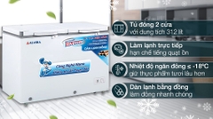 Tủ đông - mát Alaska inverter BCD-5068CI