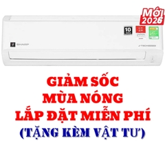 Máy lạnh Sharp Inverter 1 HP AH-XP10DSW