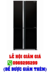 Tủ lạnh Sharp Inverter 611 lít SJ-FXPI700VG-BK