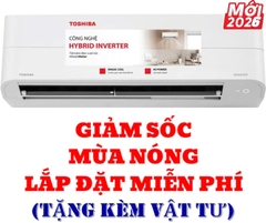 Máy lạnh Toshiba Inverter 1.5 HP RAS-H13P2KCVG-V