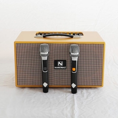 Loa xách tay Nanomax X-210B (Bass Đôi 16cm/ 420w)